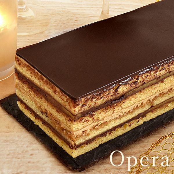 黄金のオペラ　母の日 プレゼント ギフト チョコレートケーキ ケーキ オペラ お取り寄せ 冷凍 冷凍ケーキ チョコケーキ 4人 5人 6人 おしゃれ 可愛い 花以外 送料無料 スイーツ お菓子 洋菓子 食べ物 ギフトセット おいもや