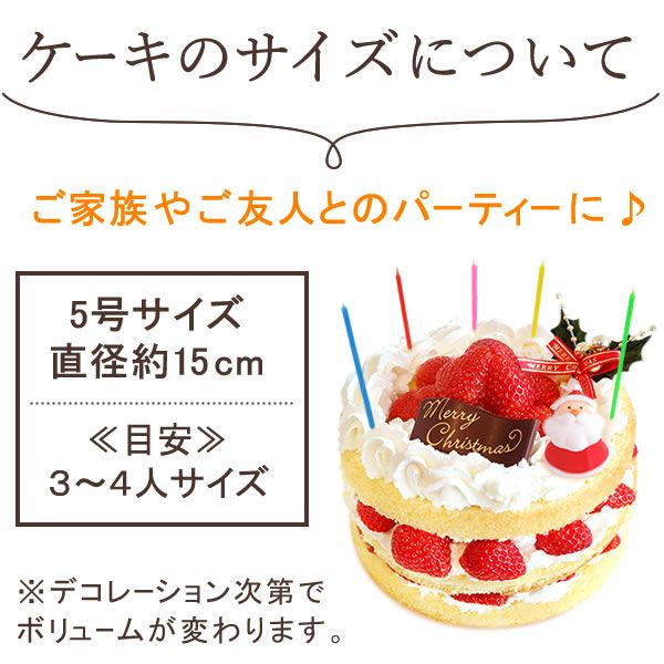 ホワイトデー ママと作ろう♪手作りクリスマスケーキセット (5号) 【ギフト プレゼント スイーツ お菓子 洋菓子 ケーキ 手作り 手作りケーキ 簡単 可愛い かわいい おしゃれ クリスマス クリスマスケーキ】