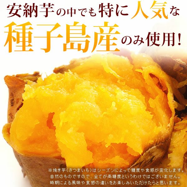 安納芋の大入り焼き芋 (500g) [ベビーサイズ] 【送料無料 国産 焼き芋 焼きいも やきいも ヤキイモ さつまいも サツマイモ 薩摩芋 安納芋 スイーツ】