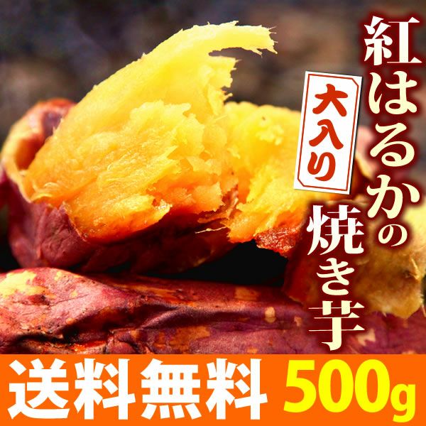 紅はるかの大入り焼き芋 (500g) [ベビーサイズ] 【送料無料 国産 焼き芋 焼きいも やきいも ヤキイモ さつまいも サツマイモ 薩摩芋 紅はるか べにはるか ベニハルカ スイーツ】