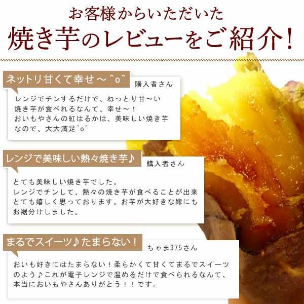 紅はるかの大入り焼き芋 (500g) [ベビーサイズ] 【送料無料 国産 焼き芋 焼きいも やきいも ヤキイモ さつまいも サツマイモ 薩摩芋 紅はるか べにはるか ベニハルカ スイーツ】