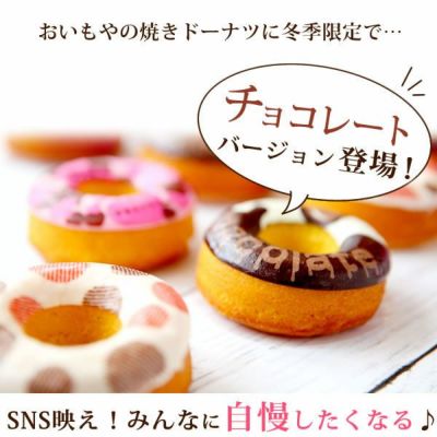 ハッピー・チョコドーナツ (3個) 【ギフト プレゼント スイーツ お菓子 洋菓子 焼き菓子 ドーナツ ドーナッツ チョコレート お祝い 誕生日 お礼 内祝い お見舞い お世話になりました お供え 産休 転勤 結婚式 送別会 お配り 退職 プチギフト おしゃれ 可愛い かわいい】