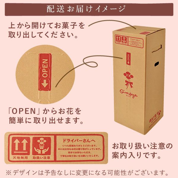 カーネーション(4号)＆お芋スイーツとはちみつ紅茶セット