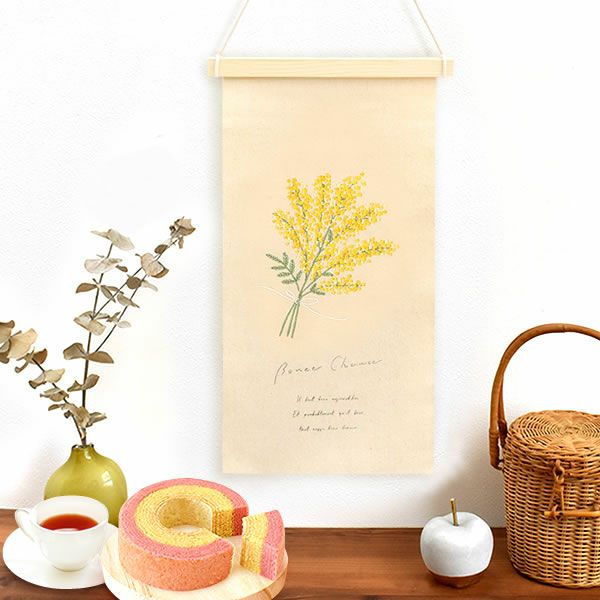 母の日 プレゼント 実用的 ギフト タペストリー インテリア コンパクト 装飾 簡易 飾り バッグ 花柄 メール便 ナチュラル 花以外 送料無料 スイーツ お菓子 洋菓子 ギフトセット おいもや