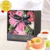 母の日 プレゼント ギフト 花 シャボンフラワー 造花 アレンジメント ブーケ おしゃれ 可愛い かわいい 送料無料 スイーツ お菓子 洋菓子 焼き菓子 セット 実用的 食べ物 ギフトセット おいもや