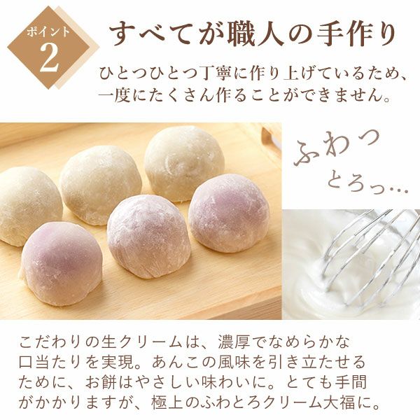 大福食べ比べアソート (6個)プリザーブドフラワー付き 母の日 プレゼント 花 ギフト 大福 お取り寄せ プリザーブドフラワー だいふく 大福もち 冷凍 6種 個包装 食べ比べ フルーツ 詰め合わせ クリーム大福 花以外 送料無料 スイーツ お菓子 和菓子 食べ物 ギフトセット おいもや