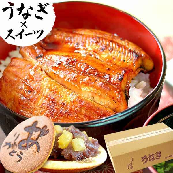 うなぎの蒲焼きセット（簡易箱） 父の日 プレゼント ギフト 2025 うなぎ 鰻 国産 ウナギ 国産うなぎ 国産鰻 国産ウナギ かば焼き 蒲焼 蒲焼き 真空パック グルメ 冷凍 カット セット 送料無料 スイーツ お菓子 おいもや