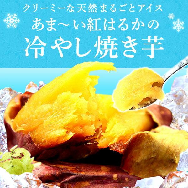 紅はるかの焼き芋 (1本) 【冷やし焼き芋タイプ】 紅はるかの焼き芋 焼き芋 個包装 1袋 人気さつまいも 国産 本格やきいも 焼きいも べにはるか 紅はるか ベニはるか お試し 自分用 甘い 冷やし焼き芋 アイス 冷凍 スイーツ 真空パック お取り寄せ ひんやりスイーツ 手土産 おいもや