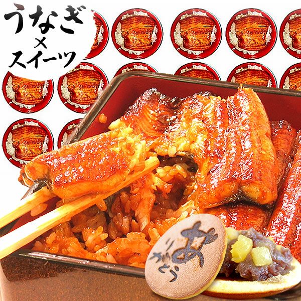 うなぎの蒲焼き（こぶり20枚）＆どら焼きセット【簡易箱】 土用の丑 誕生日プレゼント お祝い お礼 退職祝い お供え 手土産 お返し ギフト お菓子 和菓子 スイーツ 送料無料 うなぎ 国産 鰻 蒲焼き 国産うなぎ 真空パック かば焼き 帰省土産 お中元 御中元 父の日 おいもや